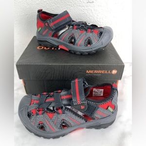 Merrell Hiking Sandal Hydro Closed Toe Outdoor Casual Comfort MC55688 Boys 9M